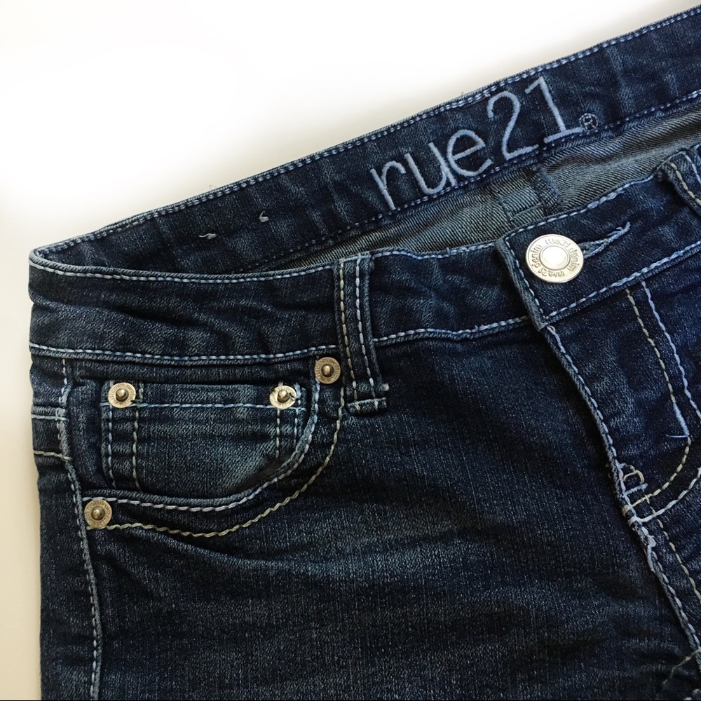 Denim Flare Pants